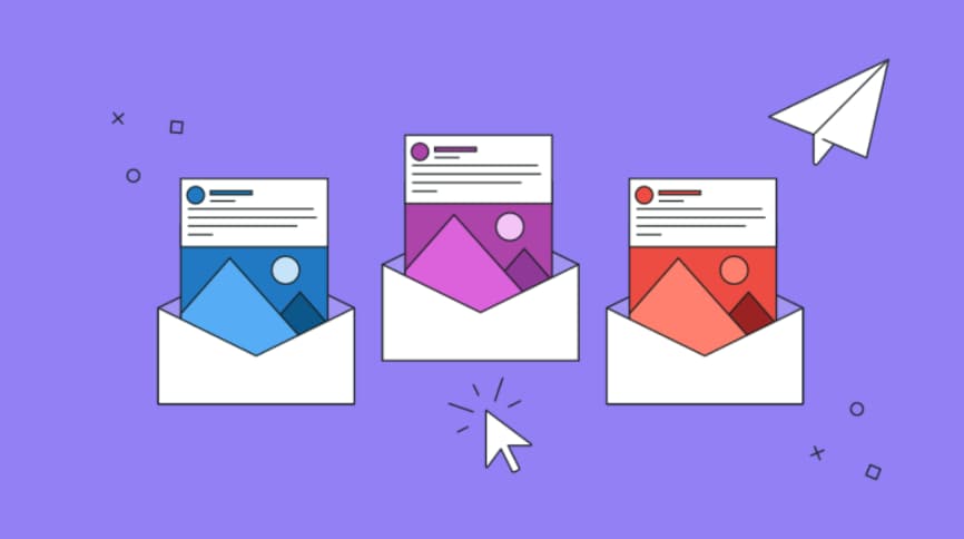 An example of an optimized email marketing campaign with personalized content and engaging subject lines.