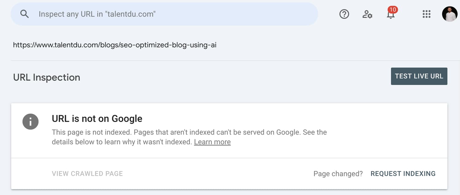 Talentdu Writing an SEO-optimized blog in under 1 hour using AI tools