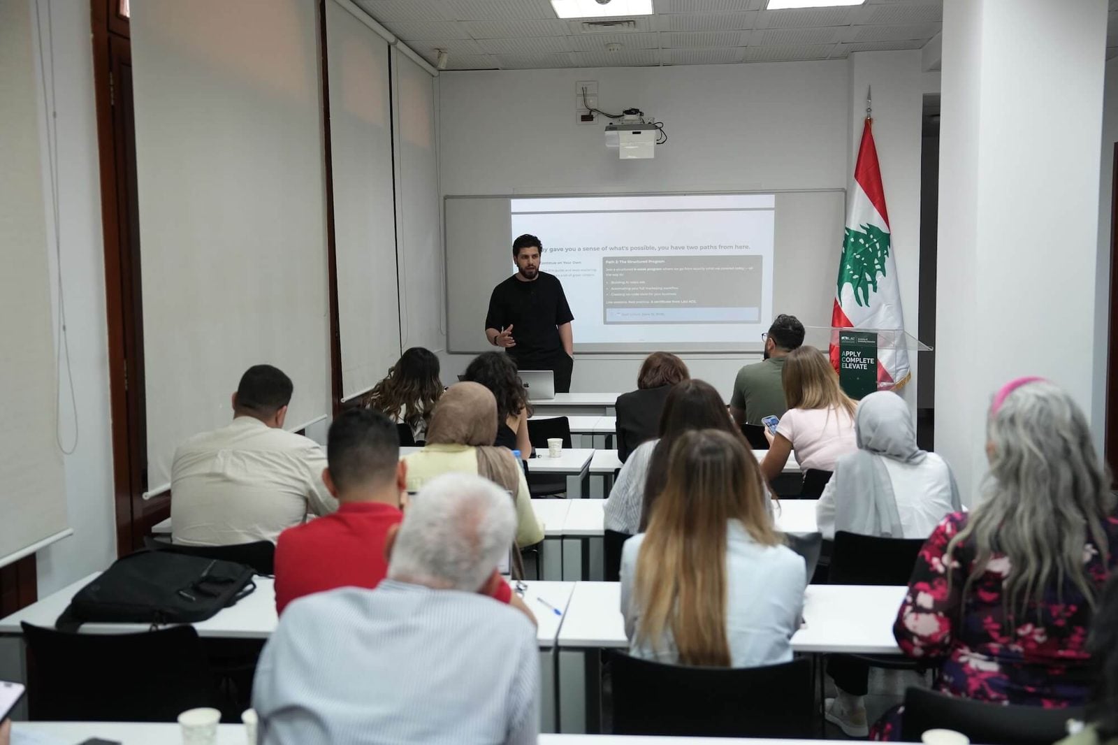 A live training session with Talentdu