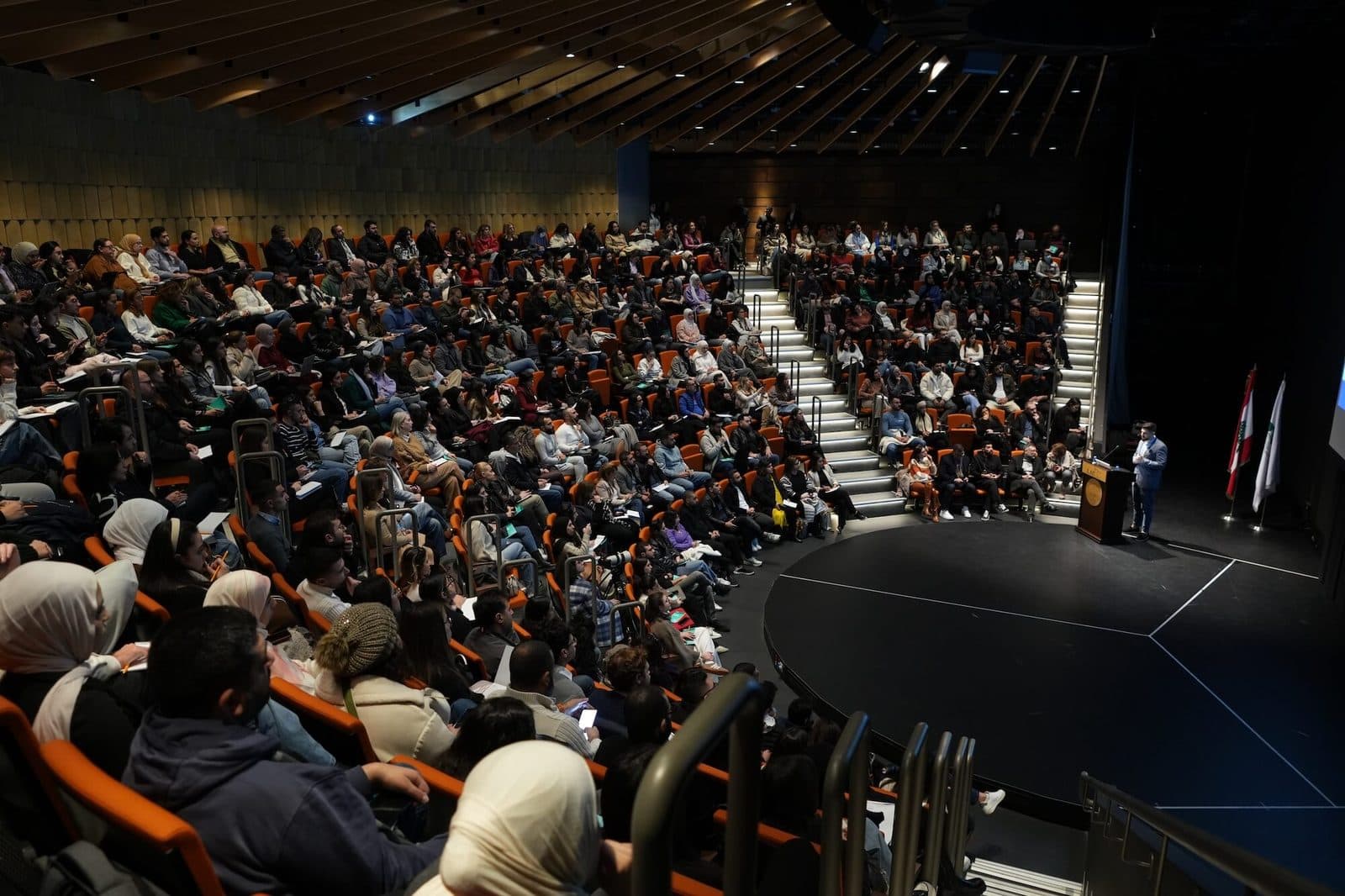 The audience at a Talentdu event