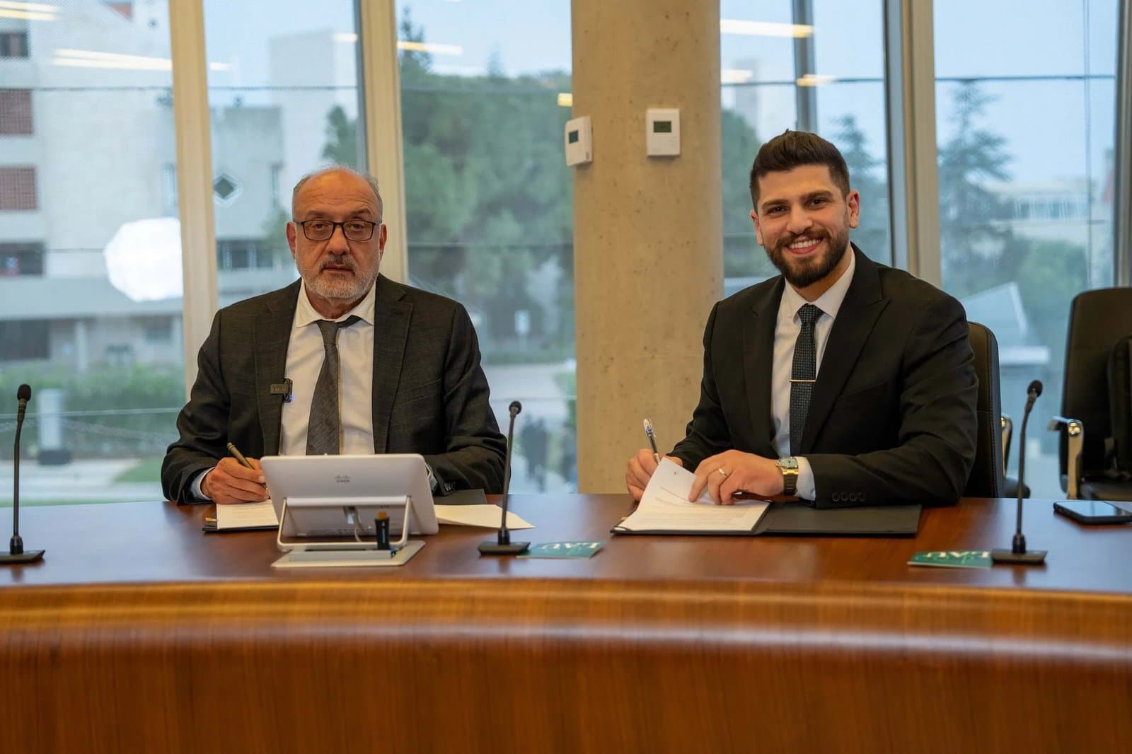 Talentdu and LAU ACE signing ceremony